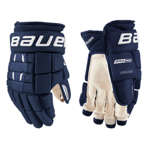 Bauer Rukavice Bauer Pro Series S21 INT, Intermediate, 12", tmavo modrá