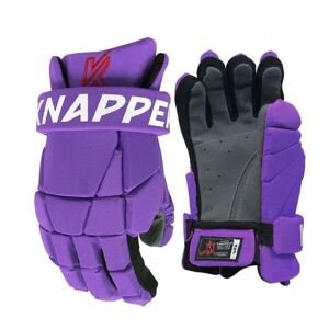 Knapper Hokejbalové rukavice Knapper AK3 SR, Senior, fialová, 15"