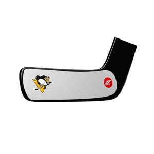 Rezztek Brankárska páska na čepeľ Rezztek Doublepack NHL (2 páry), Senior, biela, Pittsburgh Penguins