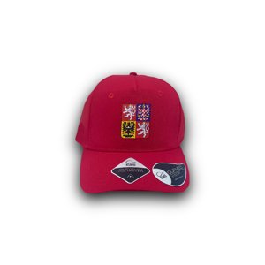 Hejduk Šiltovka Czech National Emblem, červená, Senior