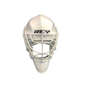 Rey Maska Rey Čeman Fiber Glass CE, biela, Senior, M, 55-59cm