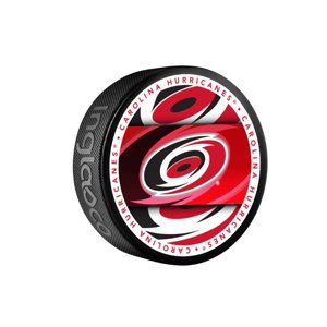 InGlasCo Fanúšikovský puk NHL Medallion Blister (1ks), Carolina Hurricanes