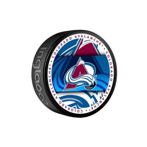 InGlasCo Fanúšikovský puk NHL Medallion Blister (1ks), Colorado Avalanche