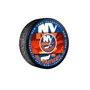 InGlasCo Fanúšikovský puk NHL Medallion Blister (1ks), New York Islanders