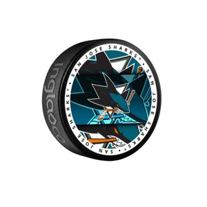 InGlasCo Fanúšikovský puk NHL Medallion Blister (1ks), San Jose Sharks