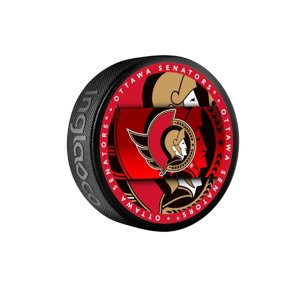 InGlasCo Fanúšikovský puk NHL Medallion Blister (1ks), Ottawa Senators
