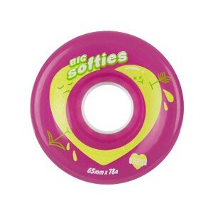 Powerslide Kolieska Chaya Big Softie´s Clear Pink (4ks), 65, 37, 78A