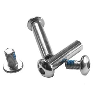 Powerslide Skrutka k brzde Powerslide Steel Double Axle Hex 38mm/8mm (1ks)