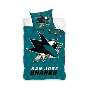 TipTrade Obliečky NHL 135x200/80x80cm, San Jose Sharks