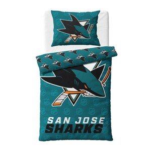 TipTrade Obliečky NHL 140x200/70x90cm, San Jose Sharks