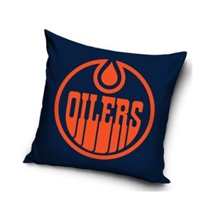 TipTrade Velúrový Vankúš NHL 40x40cm, Edmonton Oilers