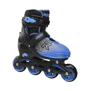 Roces Detské kolieskové korčule Roces Jokey X Boy Black Astroblue, 38-41, 4x, 72