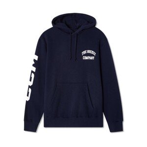 CCM Mikina CCM Athleisure Fleece Hoodie YTH, tmavo modrá,  Detská, L