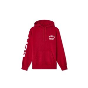 CCM Mikina CCM Athleisure Fleece Hoodie YTH, červená, Dětská, L
