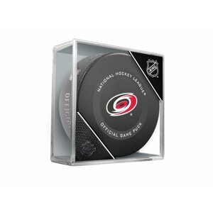 InGlasCo Fanúšikovský puk NHL Official Game Puck (1ks), Carolina Hurricanes