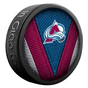 InGlasCo Fanúšikovský puk NHL Stitch Blister (1ks), Colorado Avalanche
