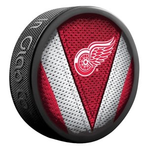 InGlasCo Fanúšikovský puk NHL Stitch Blister (1ks), Detroit Red Wings