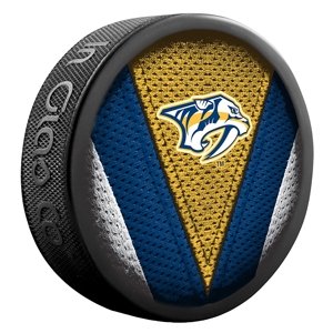 InGlasCo Fanúšikovský puk NHL Stitch Blister (1ks), Nashville Predators