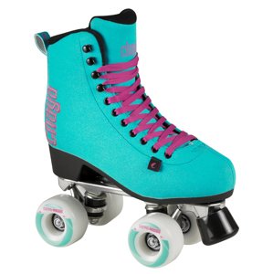 Powerslide Kolieskové korčule Chaya Quad Melrose Deluxe Turquise, 2x2, 62, 36