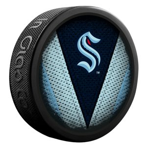 InGlasCo Fanúšikovský puk NHL Stitch Blister (1ks), Seattle Kraken