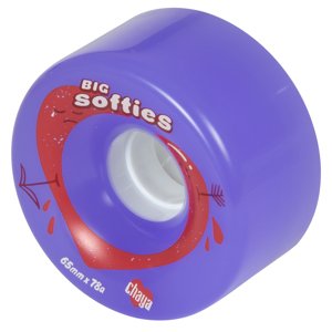 Powerslide Kolieska Chaya Big Softies Clear Purple (4ks), 78A, 65, 37