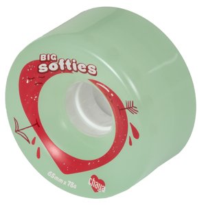 Powerslide Kolieska Chaya Big Softies Clear Teal (4ks), 78A, 65, 37