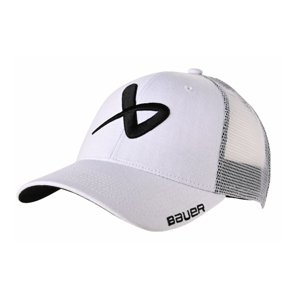 Bauer Šiltovka Bauer Core ADJ YTH, Detská, biela