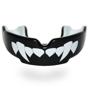 Safe Jawz Chránič  zubov Safe Jawz Extro Series Fangz Black, Senior, Bez príchuti